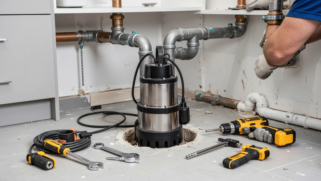 Sump Pump Installation